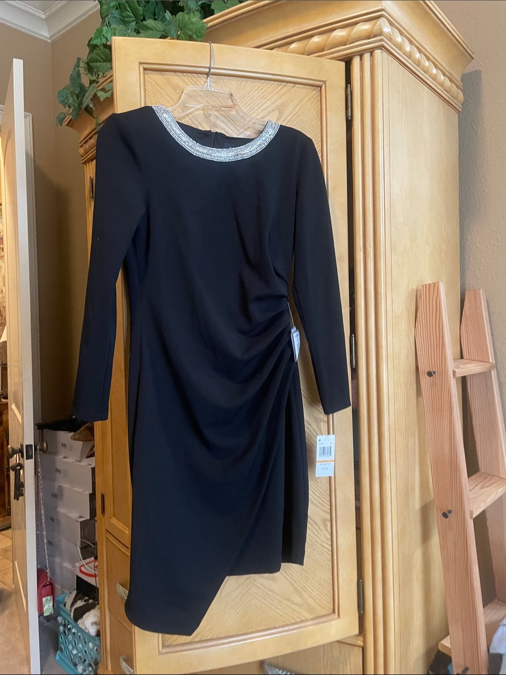 MSK black dress size small